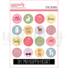 Uniquely Creative - Oh So Lovely Happy Little Things Chipboard Stickers