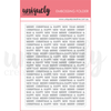 Uniquely Creative - Christmas Embossing Folder
