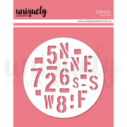 Uniquely Creative - Waypoint Stencil