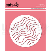 Uniquely Creative - Topographic View Stencil