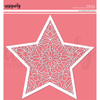 Uniquely Creative - Starlight Mandala Background Stencil
