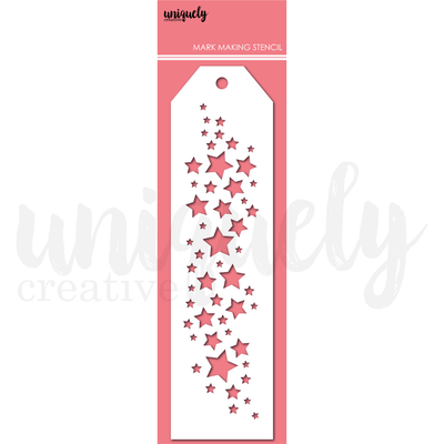 Uniquely Creative - Starfall Mark Marking Stencil