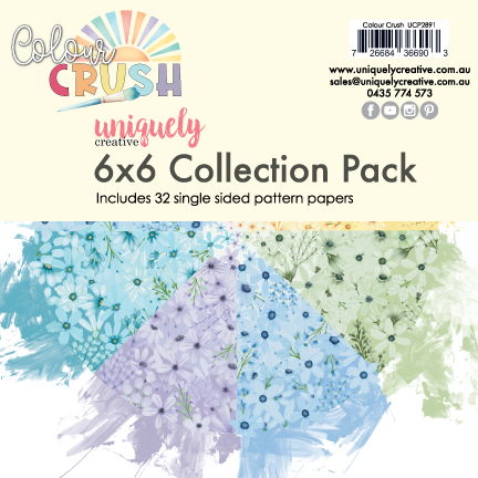 Uniquely Creative - Colour Crush 6x6 Collection Pad