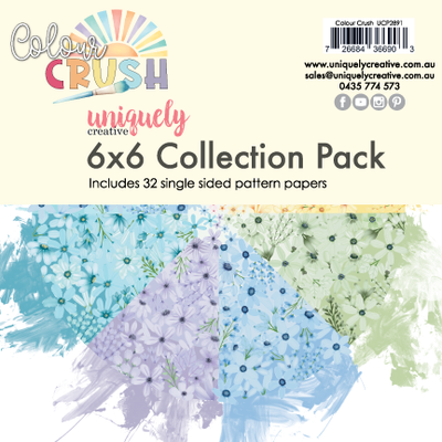 Uniquely Creative - Colour Crush 6x6 Collection Pad