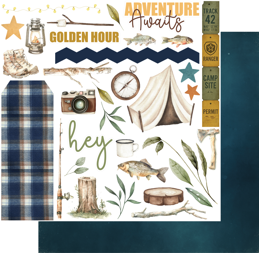 Uniquely Creative - Field Notes Paper - Coordinates