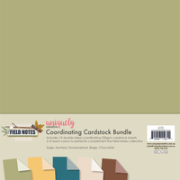 Uniquely Creative - Field Notes Coordinating Cardstock Bundle