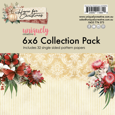 Uniquely Creative - Home for Christmas 6x6 Collection Pack