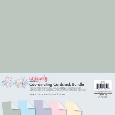 Uniquely Creative - Heart & Soul Coordinating Cardstock Bundle