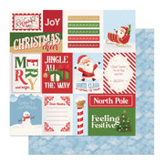 Photo Play - Up on the Rooftop Paper - Christmas Cheer