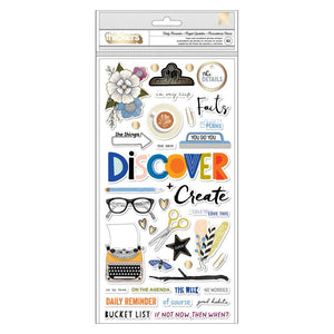 Vicki Boutin Discover + Create Thickers Phrase Stickers 108/Pkg - Daily Reminders