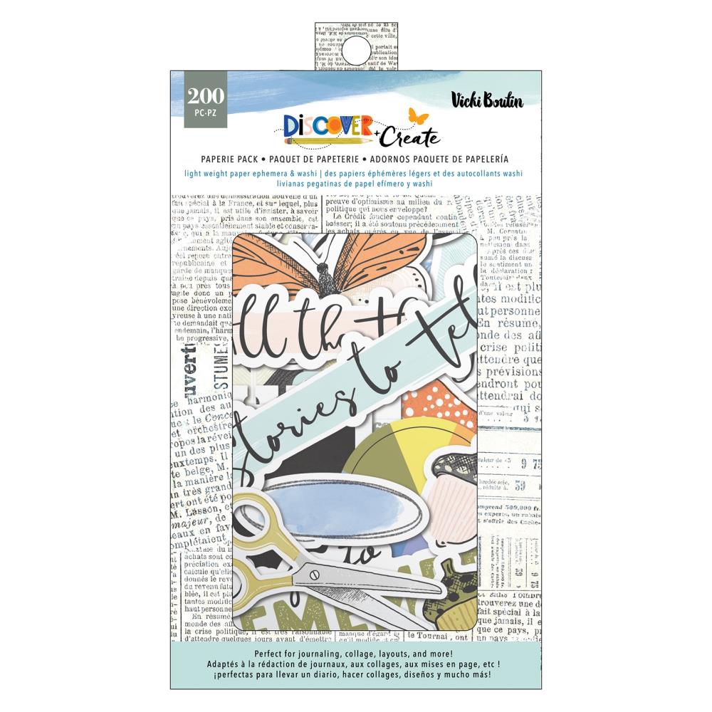 Vicki Boutin Discover + Create Paperie Pack