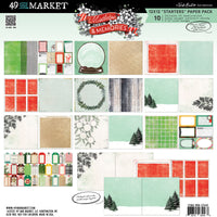 49 and Market - Mistletoe & Memories 12x12 Starters Paper Pack