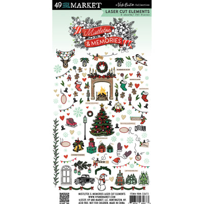 49 and Market - Mistletoe & Memories Laser Cut Elements