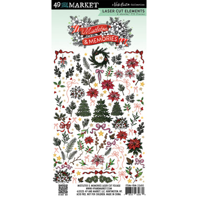 49 and Market - Mistletoe & Memories Laser Cuts Foliage