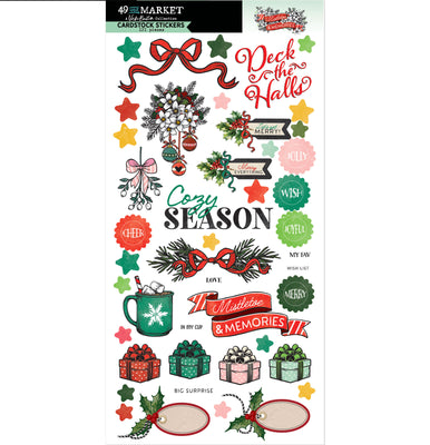 49 and Market - Mistletoe & Memories Cardstock Stickers