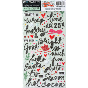 49 and Market - Mistletoe & Memories Puffy Stickers