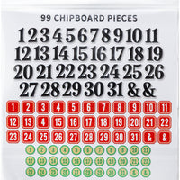 49 and Market - Mistletoe & Memories Chipboard Bits 99/Pkg