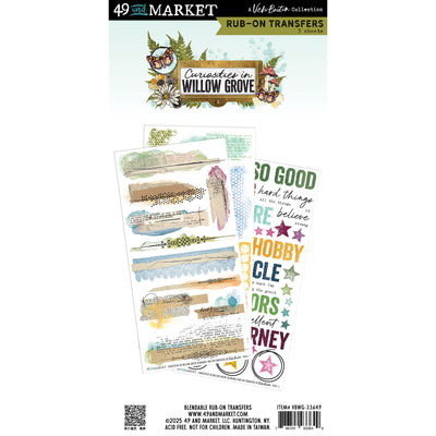 49 And Market - Curiosities In Willow Grove Blendable Rub-Ons