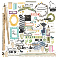 49 And Market - Curiosities In Willow Grove Laser Cut Outs - Elements