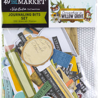 49 And Market - Curiosities In Willow Grove Journaling Bits Set