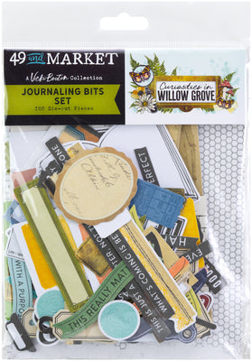 49 And Market - Curiosities In Willow Grove Journaling Bits Set