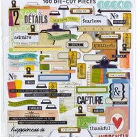 49 And Market - Curiosities In Willow Grove Journaling Bits Set