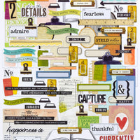 49 And Market - Curiosities In Willow Grove Journaling Bits Set