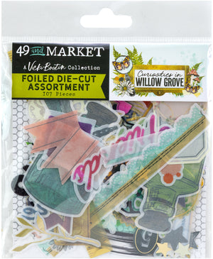 49 And Market - Curiosities In Willow Grove Foiled Die Cut Assortment