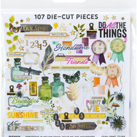 49 And Market - Curiosities In Willow Grove Foiled Die Cut Assortment