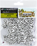 49 And Market - Curiosities In Willow Grove Chipboard Bits