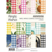 Simple Stories - Simple Vintage Essentials Color Palette Paper Pad 6"X8" 24/Pkg