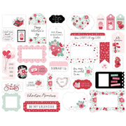 Echo Park - Valentine's Day Frames & Tags Die Cuts 34/Pkg