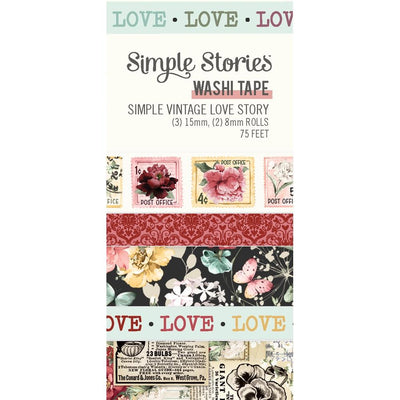 Simple Stories - Simple Vintage Love Story Washi Tape