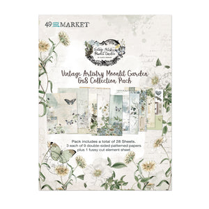49 And Market - Vintage Artistry Moonlit Garden 6x8 Paper Pad