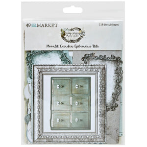 49 And Market - Vintage Artistry Moonlit Garden Ephemera Bits 114/Pkg