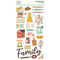 Simple Stories - What's Cookin'? Collection - Chipboard Stickers