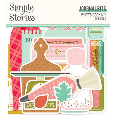 Simple Stories - What's Cookin'? Collection - Journal Bits 29/Pkg