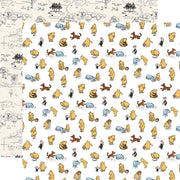 Echo Park - Winnie the Pooh Baby Paper - Friends Forever