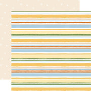 Echo Park - Winnie the Pooh Baby Paper - So Sweet Stripes
