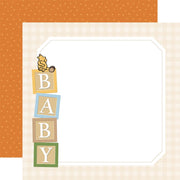 Echo Park - Winnie the Pooh Baby Paper - Welcome Baby