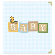 Echo Park - Winnie the Pooh Baby 6x8" Album - Baby Blocks Blue