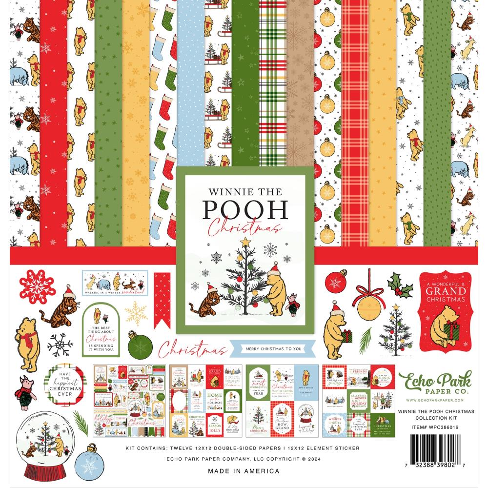 Echo Park - Winnie the Pooh Christmas 12x12 Collection Pack