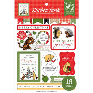 Echo Park - Winnie the Pooh Christmas Sticker Book