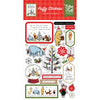 Echo Park - Winnie the Pooh Christmas Puffy Stickers