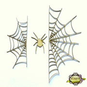 2Crafty - Halloween Spider Web Set