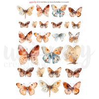 Uniquely Creative - Willow & Grace Butterfly Cut-a-Part Sheet