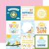 Echo Park - You Are My Sunshine Paper - 4x4 Journaling Cards
