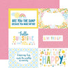 Echo Park - You Are My Sunshine Paper - 6x4 Journaling Cards