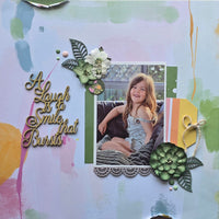 A Laugh is a Smile that Burst Layout Kit