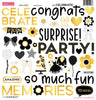 Bella Blvd - Let's Celebrate Ciao Chipboard Stickers 12"X12"